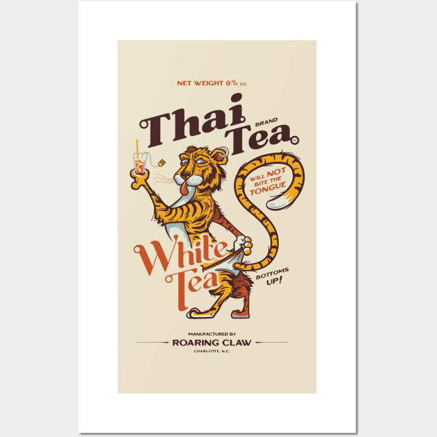 Thai Tea White Tea Wall Art by Mattgyver